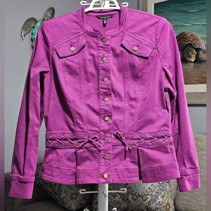 Lace-Up Utility Jacket